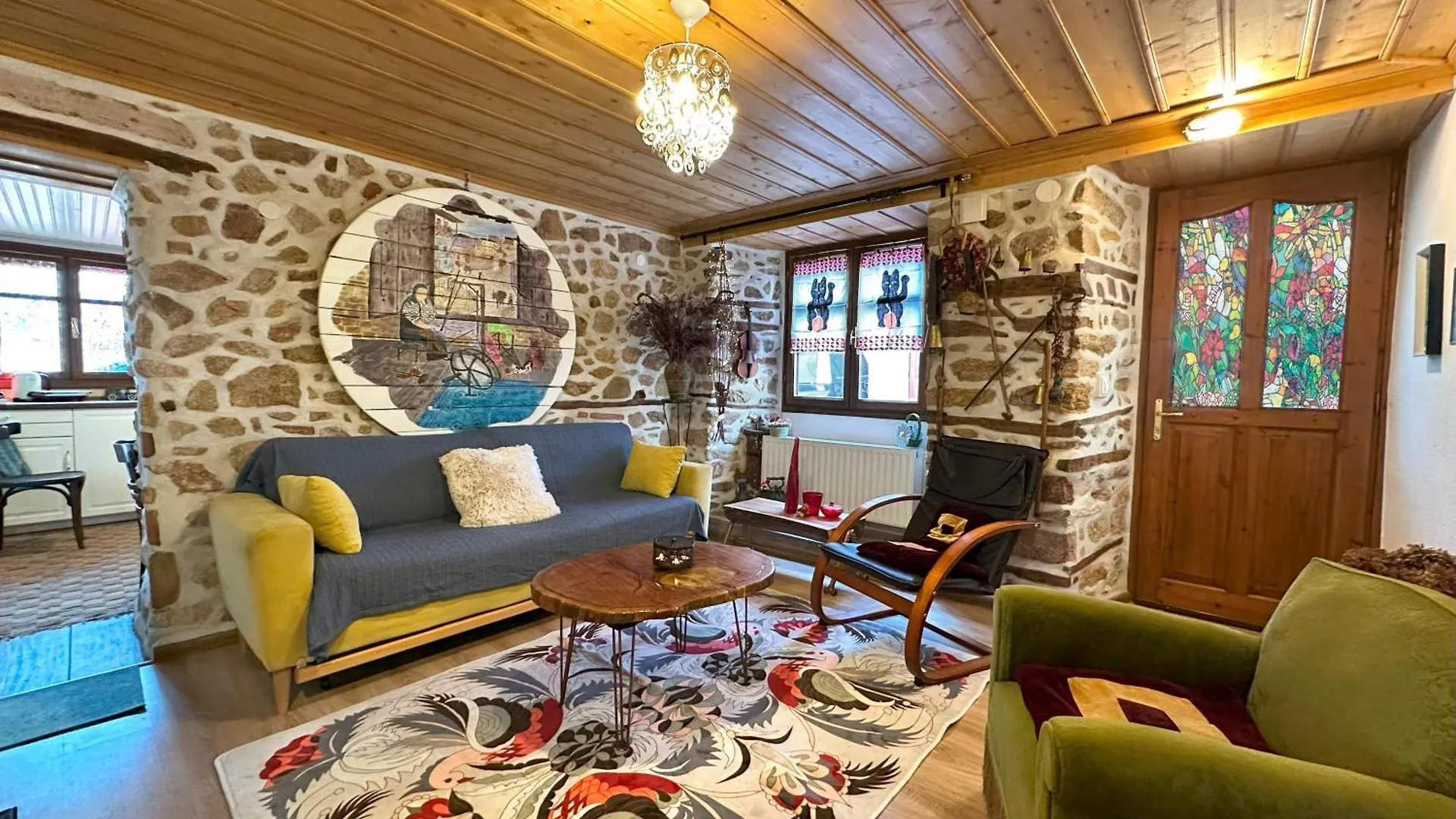 아나이아 Renovated Old Manor House With Yard 빌라 그리스